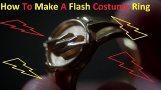 Your Props  Tutorial  FlashReverse Flash Costume Ring [upl. by Ynnhoj416]