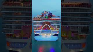 Worlds Largest Cruise Ship  Icon of the Seas 🤯 cruise cruiseship trendings factsvideo [upl. by Hellman]