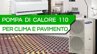 Una sola POMPA DI CALORE per RISCALDAMENTO e CLIMATIZZAZIONE [upl. by Lhamaj911]