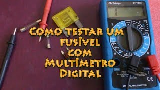 Testando Fusível  O que são fusíveis Como funcionam [upl. by Zoilla241]