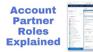 Salesforce Account Partner Roles Explained [upl. by Schell]