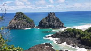 Fernando de Noronha  imagens praias principais passeios  wwwcarblogbr [upl. by Elleirda288]