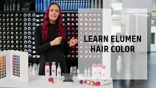 Learn About Elumen Permanent OxidantFree Hair Color  Goldwell Education Plus [upl. by Ahsiekar]