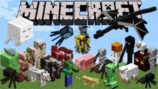 Minecraft Zoo  Every Monster amp Animal Intro [upl. by Eniad455]