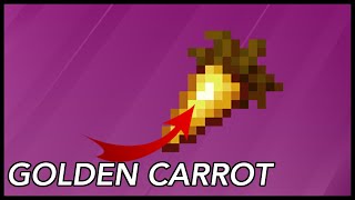 Minecraft Survival How to Make Golden Carrot [upl. by Eikcim684]