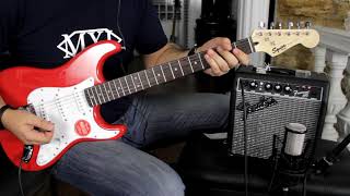 Fender Frontman 10G  Squier Bullet Strat  Demo [upl. by Yram]