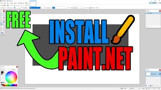 How To Download PaintNet  Install PaintNet Free In Windows 2023 [upl. by Elenaj988]