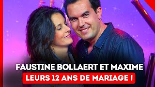 Faustine Bollaert fête ses 12 ans de mariage avec Maxime Chattam en partageant un cliché [upl. by Driskill]