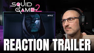 SQUID GAME SAISON 2  Reaction au Trailer 🎬 [upl. by Eshelman561]