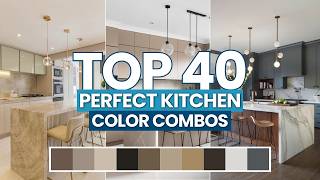 40 Perfect Kitchen Color Combos to Refresh Your Space  kitchen color schemes [upl. by Dayir]