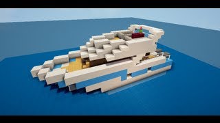 Minecraft tutoriel de yacht  Download [upl. by Norad136]