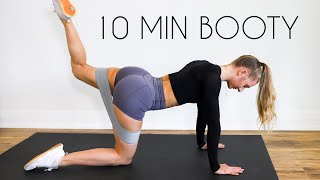 10 min RESISTANCE BAND BOOTY At Home Workout [upl. by Annohsat137]