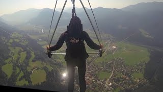 Hang gliding first solo flight [upl. by Albemarle]