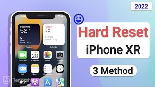 2023 How to Hard Reset iPhone XR with or without ComputeriTunes [upl. by Latini]