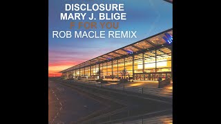 Disclosure  F For You ft Mary J Blige Rob Macle Remix [upl. by Durrell680]