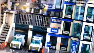 LEGO City 7498 Police Station Review [upl. by Anelrahs]