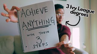 How to plan and structure your life to achieve literally anything [upl. by Boarer614]