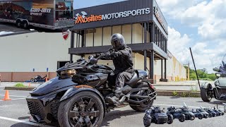 Can Am Spyder F3 First Ride Review [upl. by Tia689]