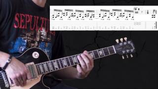 Pantera  Mouth For War  Metal Guitar Lesson with TABS [upl. by Arlana4]