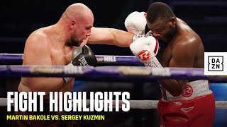 HIGHLIGHTS  Martin Bakole vs Sergey Kuzmin [upl. by Ranita]