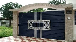 Beautifull gate design with gate shed  Gate shed light idea  baundary gate idea  main gate design [upl. by Nilrac]