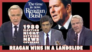 Reagan Wins In A Landslide Election Night 1980 [upl. by Vargas387]