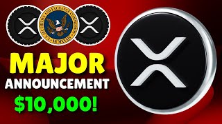 Ripple XRP  Major Announcement from US Congress XRP Projected to Reach 10000 [upl. by Elacsap]