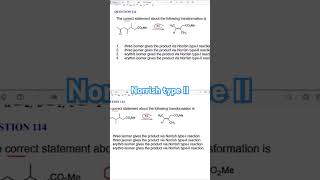 Norrish type II Reaction photochemistry namereactions [upl. by Yelrac]