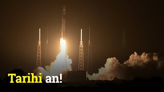 Türksat 5B Uzaya Fırlatıldı SpaceX Canlı Yayınladı [upl. by Ball]