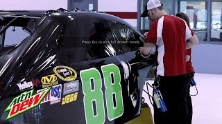 Dale Earnhardt Jr  The Dark Knight Rises National Guard Chevy  Mountain Dew Commercial [upl. by Neetsirk]