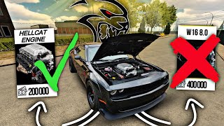 HOW TO GET THE HELLCAT WHINE BACK IN CAR PARKING MULTIPLAYER NO GLITCH [upl. by Nancy]