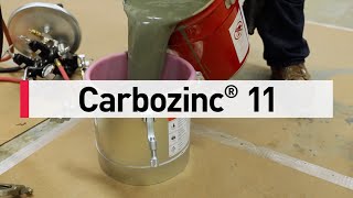 Carbozinc 11 Application [upl. by Alolomo]