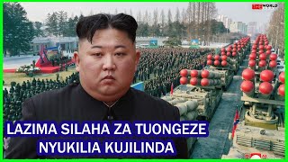 KIM JONGUNTUNAONGEZA KUZALISHA SILAHA ZA NYUKLIA [upl. by Avaria]