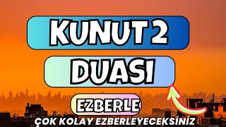 Kunut duaları ezberle Bütün halinde Kunut 2 duası ezberle okunuşu anlamı Arapça Yazılışı [upl. by Oretna860]