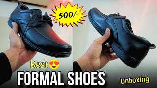 Best Formal Shoes for Men  Restroad Formal Shoes Under 500 🔥 Unboxing [upl. by Mairb]