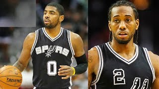 Kyrie Irving Traded To Spurs Kyrie Irving Joins Kawhi Leonard on The Spurs  NBA Parody [upl. by Cirdek709]