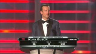 NASCAR Awards Banquet Video Highlights 1 [upl. by Spring]