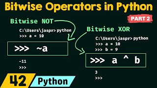 Bitwise Operators in Python Part 2 [upl. by Leugimesoj]