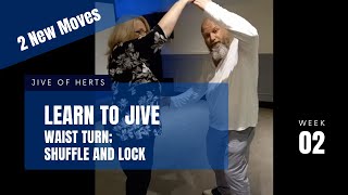 How to Jive  Jive Dance Lessons  Learn how to Jive in 50s Style  Week 2 Breakdown [upl. by Nanreik]