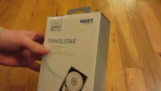 Unboxing Hitachi HGST Travelstar 1TB 5400 RPM 8MB Cache SATA 6Gbs 25quot I [upl. by Garson]