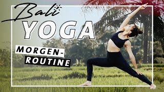 Yoga Morgenroutine Vinyasa Flow  Fit amp Wach den Tag beginnen  Mittelstufe [upl. by Airtemed941]