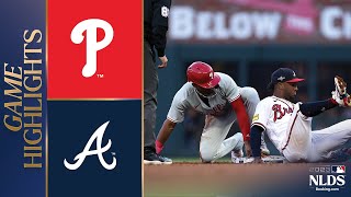 Phillies vs Braves Game Highlights 10923  MLB Highlights [upl. by Aborn]