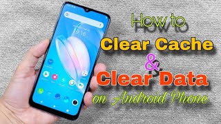 How to clear cache and clear data on android phone tutorial [upl. by Chap]