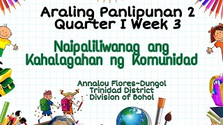 Araling Panlipunan 2Quarter 1Week 3 [upl. by Nyleak745]