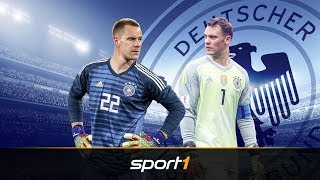 Neuer vs ter Stegen Spitzt sich das TorwartDuell zu  SPORT1 [upl. by Eus]