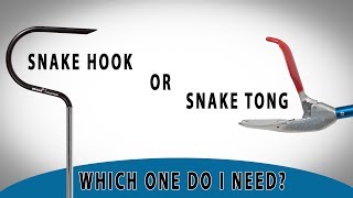 Snake Hook vs Snake Tong  Which One Should I Choose [upl. by Sirapal]