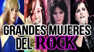 Mujeres del Rock  Top 20 mujeres del Rock Women Of Rock [upl. by Leahcam]