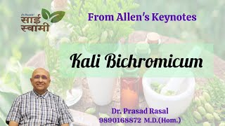 My Experiences with Kali Bichromicum [upl. by Atiram]