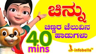 Top 25 Kannada Rhymes for Children [upl. by Linzy]