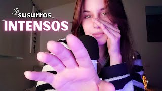 SUSURROS MUY CERCA DEL MICRO para dormir susurros intensos  ASMR Español 💤 [upl. by Christabella]